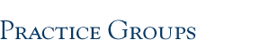 Practice Groups